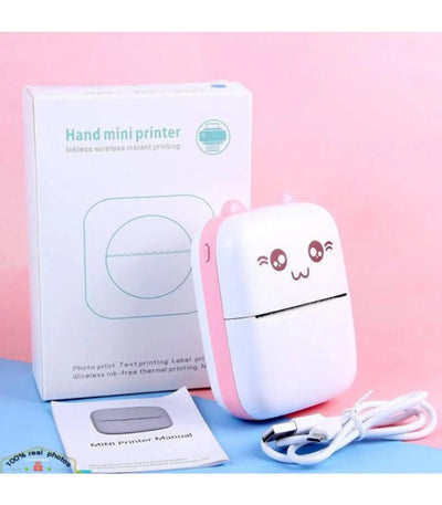 Portable Mini Pocket Printer BT Thermal Printer