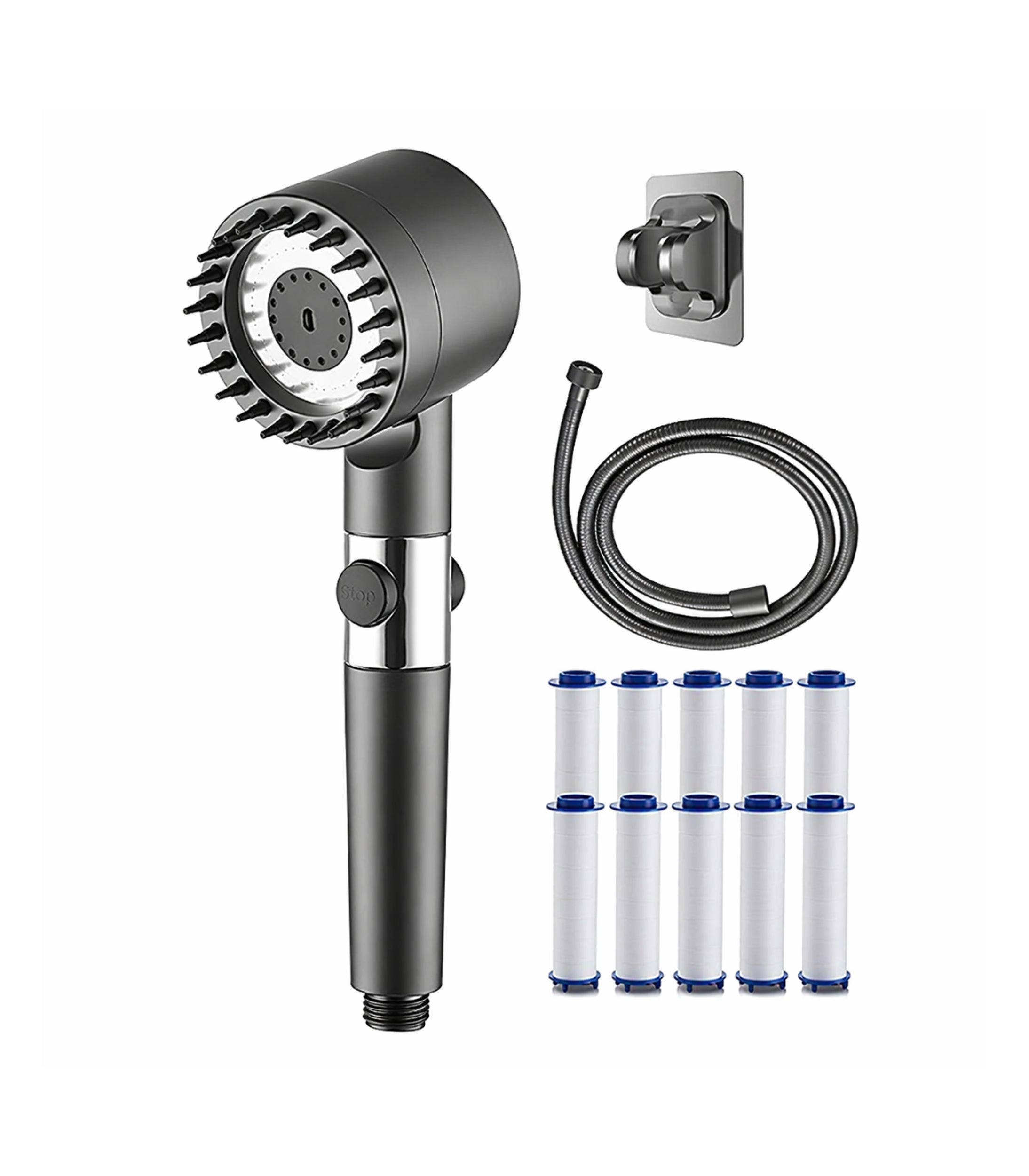 3 Modes Shower Head