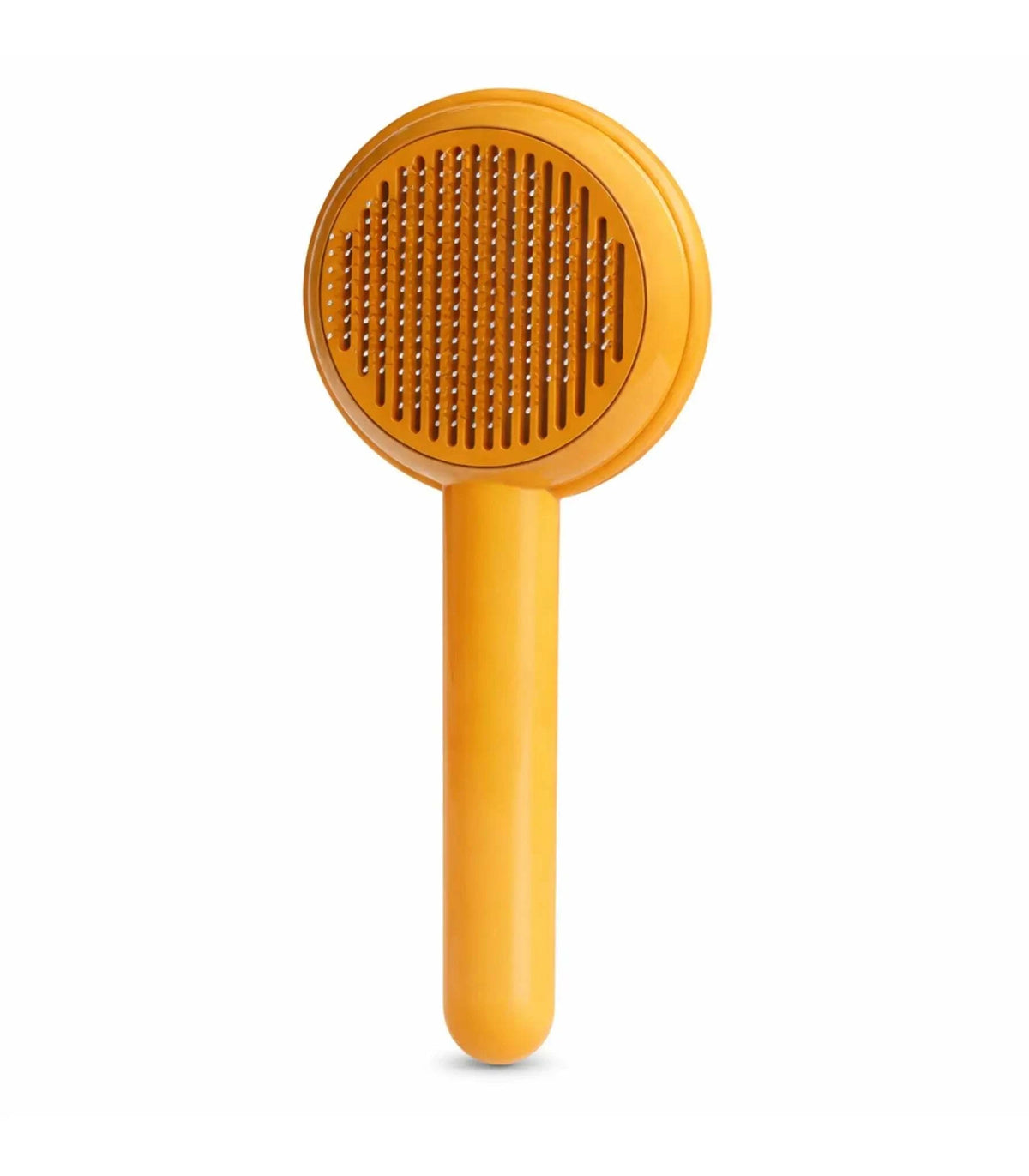 Pet Hair Cleaning Comb Brush with stainless steel bristles and ergonomic handle for removing loose fur and tangles from cats and dogs