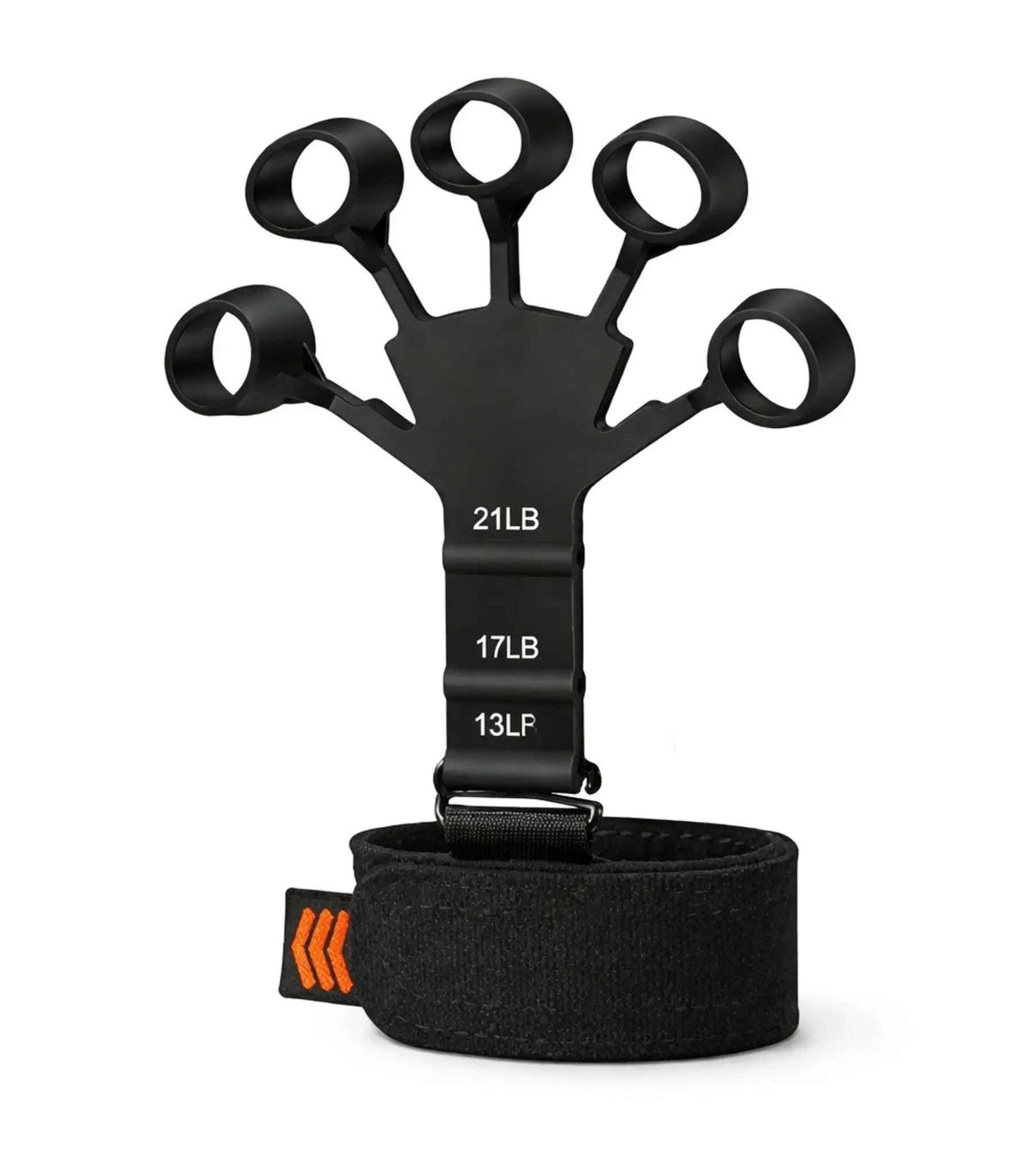 Metal-Hook Grip Trainer with adjustable resistance for finger and forearm strengthening