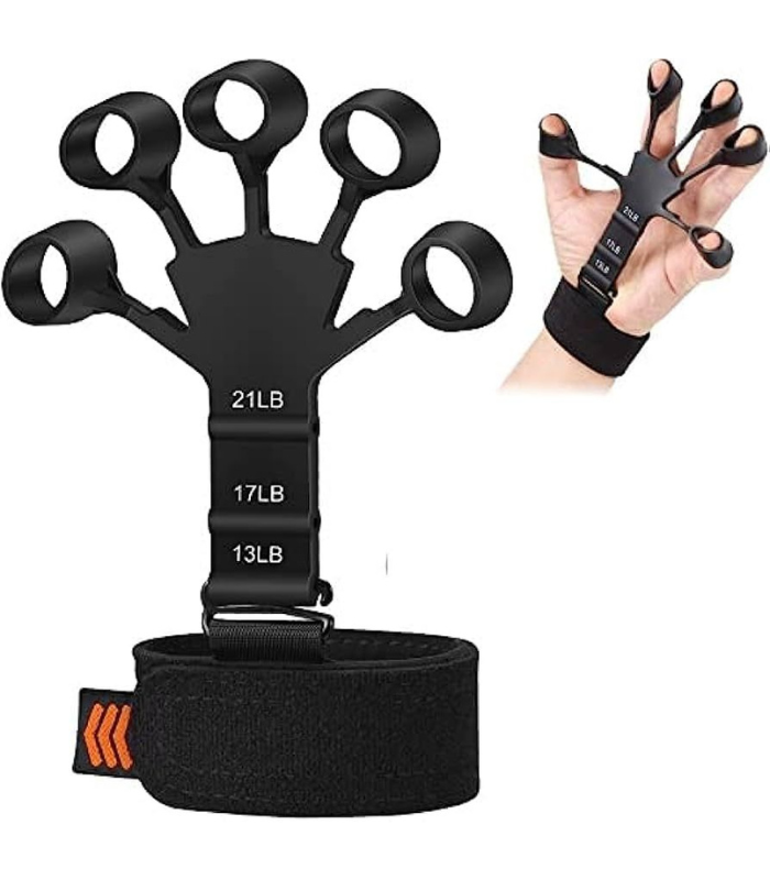 Metal-Hook Grip Strength Trainer