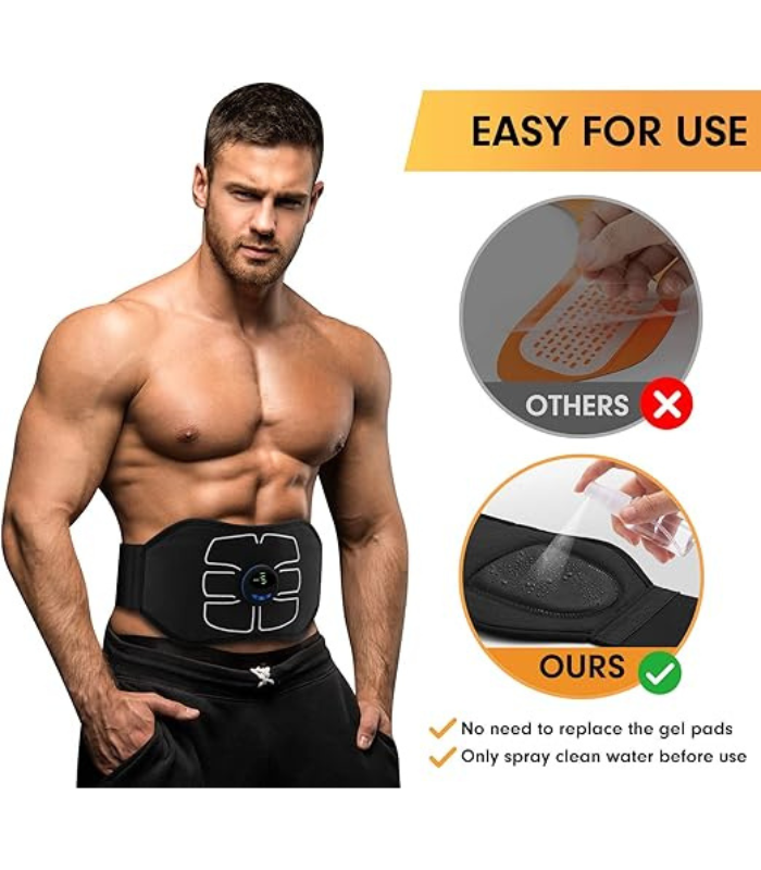 Abdominal Toning Belt Workout, ABS Stimulator