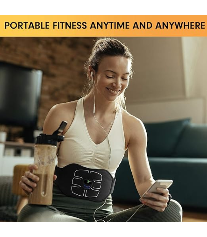 Abdominal Toning Belt Workout, ABS Stimulator